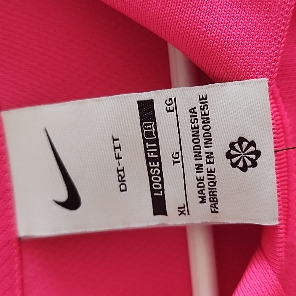Nike FC Polo Shirt Men XL Hyper Pink Loose Dri-Fit Soccer Jersey Performance $68 - Picture 14 of 17